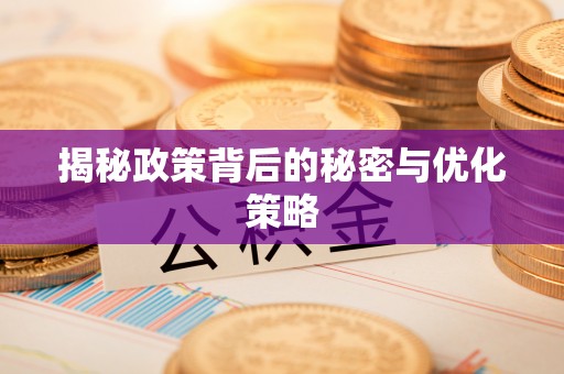 肥乡揭秘政策背后的秘密与优化策略