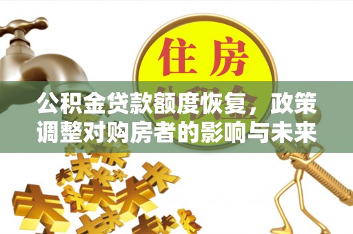 肥乡公积金贷款额度恢复，政策调整对购房者的影响与未来展望