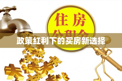 肥乡政策红利下的买房新选择