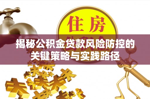 肥乡揭秘公积金贷款风险防控的关键策略与实践路径