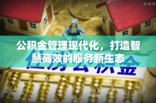 肥乡公积金管理现代化，打造智慧高效的服务新生态
